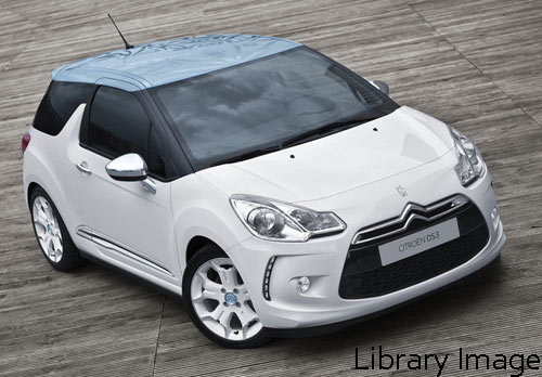 Citroen DS3 3dr - Thermoformed Polycarbonate Rear Windscreen