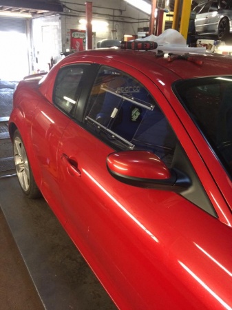 Mazda RX8 - Polycarbonate Front Door Windows (pair)